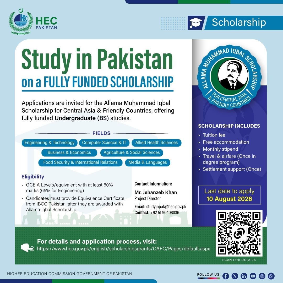 Study in Pakistan
